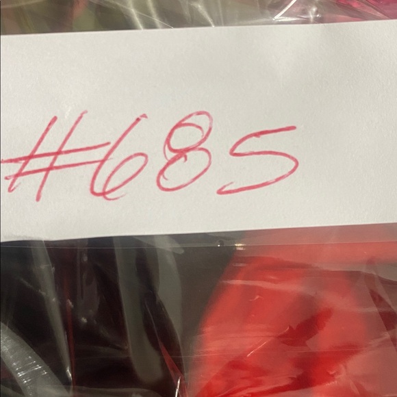 NWT Toccin Melody Corset Midi Dress In Poppy color - Picture 9 of 9